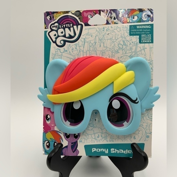 Rainbow Dash Sunstaches My Little Pony  Sunglasses - Picture 1 of 4